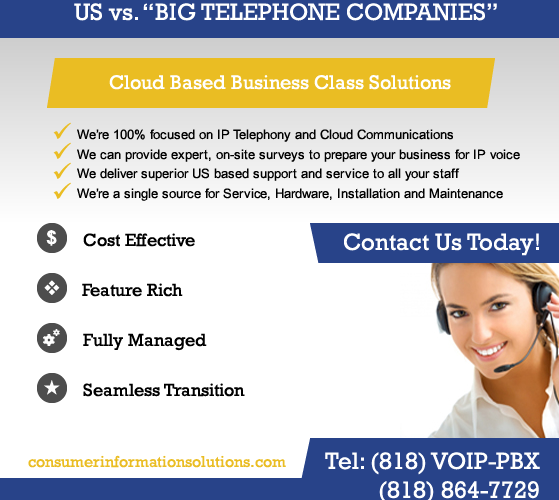 Blond woman with a headset, providing exceptional customer service at a contact center for Consumer Information Solutions (CIS), the leaders in IP Telephony and Cloud Communications.