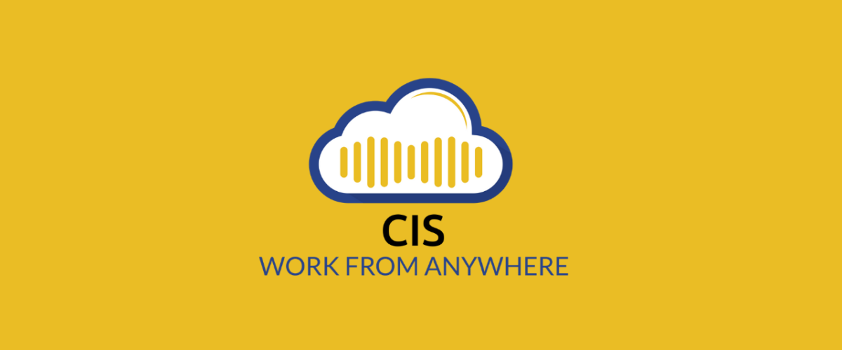 Orange background thumbnail featuring the CIS company logo – a blue-outlined cloud with orange soundwaves, CIS initials, and 'Work From Anywhere' phrase.